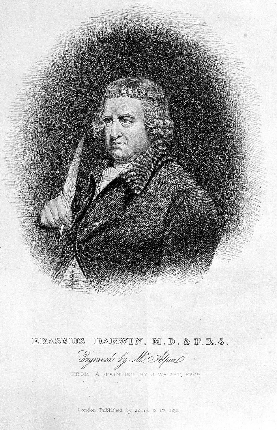 Erasmus Darwin - Portrait of Erasmus Darwin

Iconographic Collections
Keywords: Erasmus Darwin; Alpin; Alpin; J. Wright