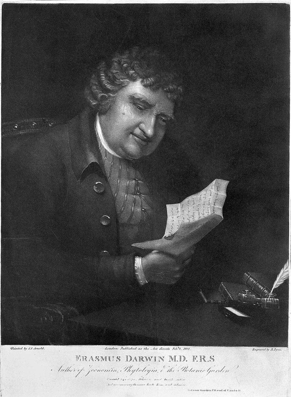 Erasmus Darwin - Portrait of Erasmus Darwin

Iconographic Collections
Keywords: Erasmus Darwin; B. Pym; S.I. Arnold