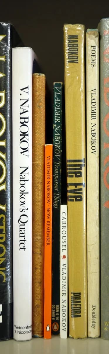 Vladimir Nabokov - Some smaller books by Vladimir Nabokov: Nabokov's Quartet; Pushkin, Lermontov, Tyutchev: Poems; Now Remember; Transparent Things; Carrousel; The Eye; Poems