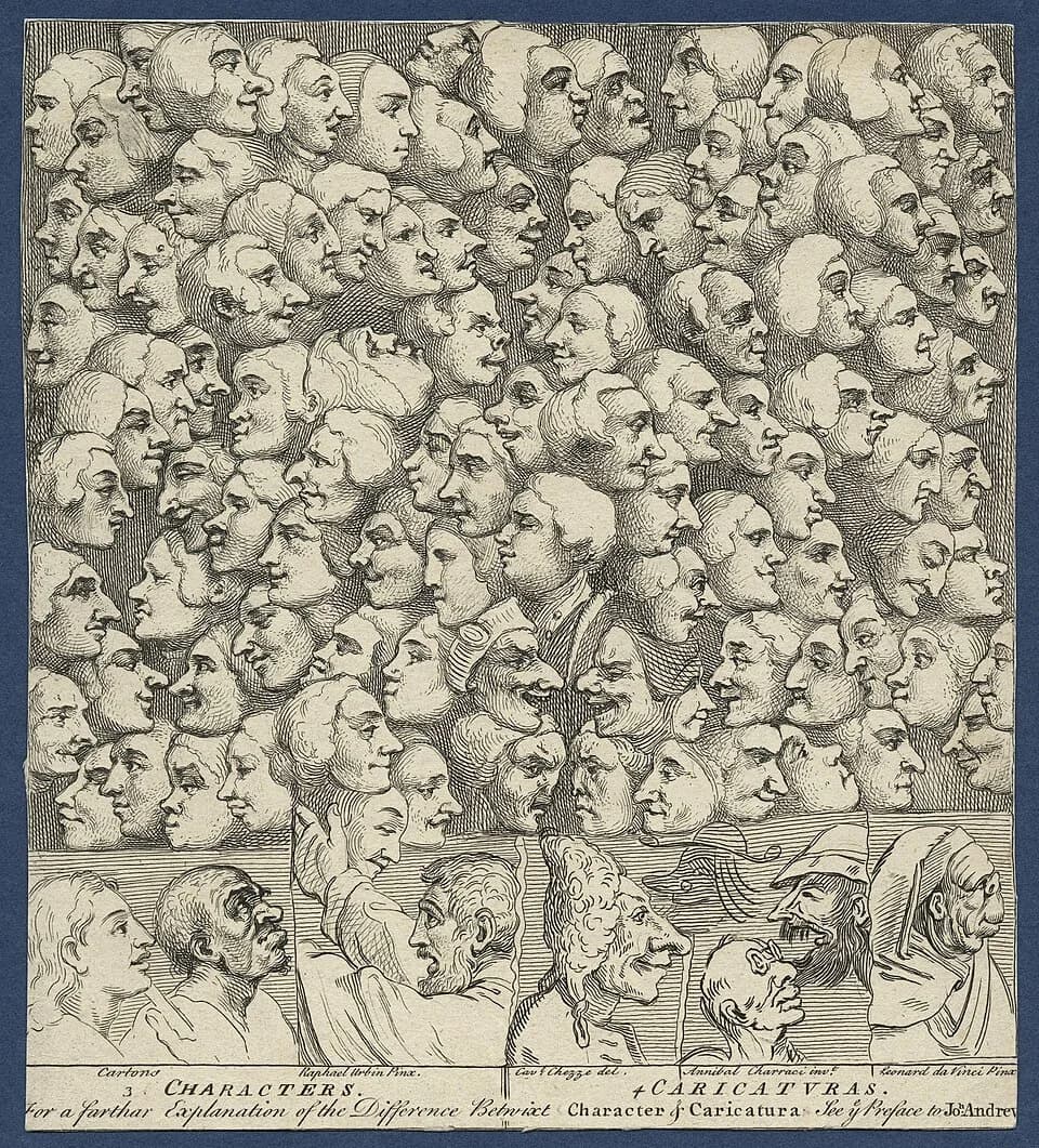 Henry Fielding - Characters and Caricaturas, by William Hogarth (died 1764). See source website for additional information.

This set of images was gathered by User:Dcoetzee from the National Portrait