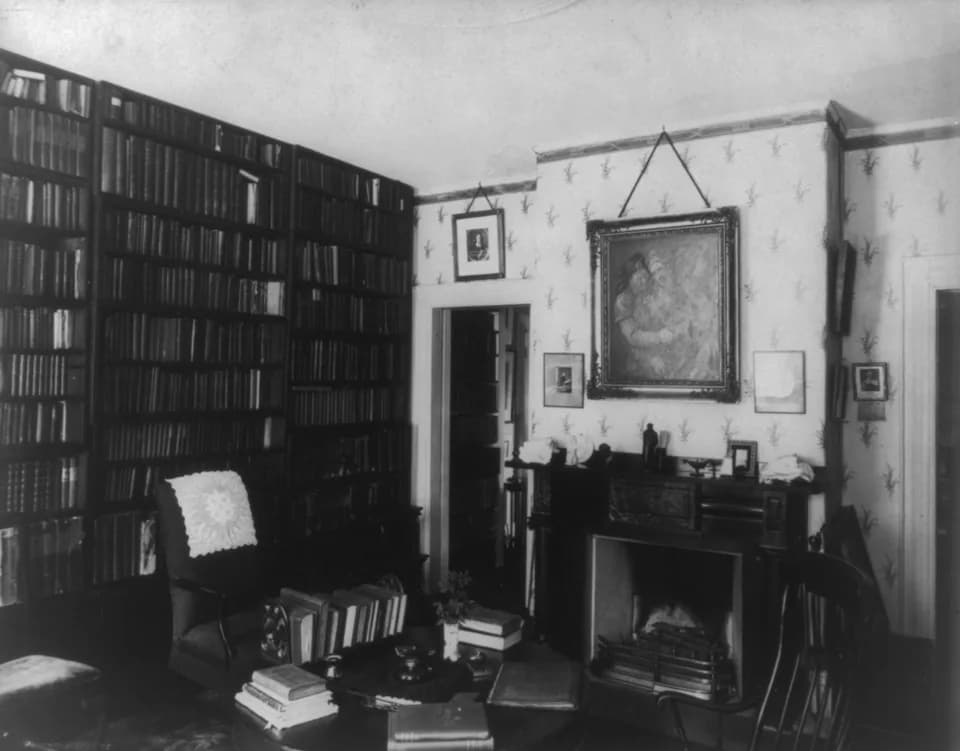 Ralph Waldo Emerson - Ralph Waldo Emerson's study