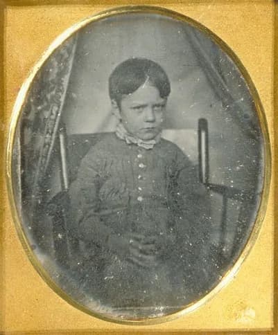 Ralph Waldo Emerson - Daguerreotype of Waldo Emerson (d. January 1842), son of Ralph Waldo Emerson, October 1841. http://via.lib.harvard.edu/via/deliver/deepLink?_collection=via&amp;recordId=olvwork98