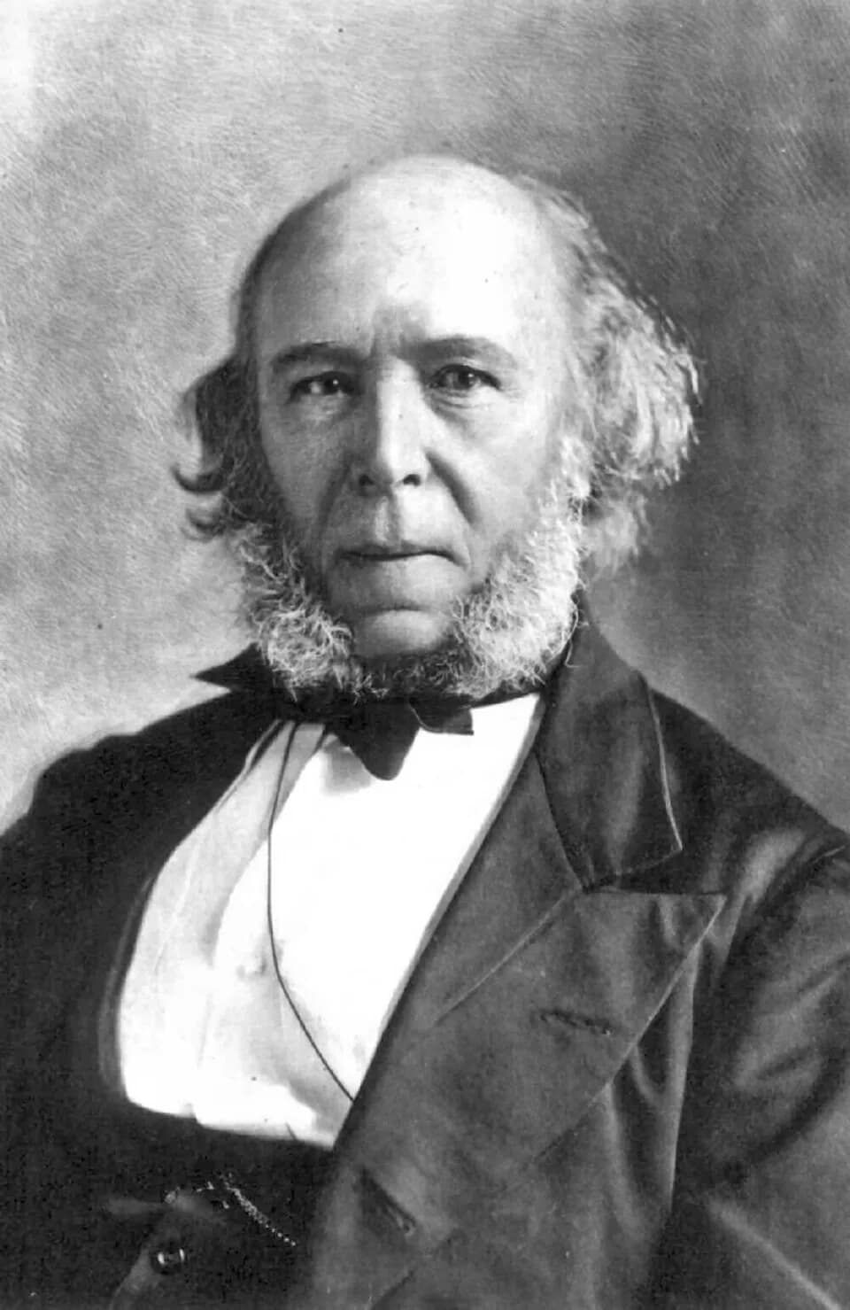 Herbert Spencer - Herbert Spencer (27 April 1820 - 8 December 1903) was an English philosopher. Creator 	Unidentified photographer Medium 	Medium unknown Dimensions 	20.4 cm x 14.6 cm Date 	Prior to 1