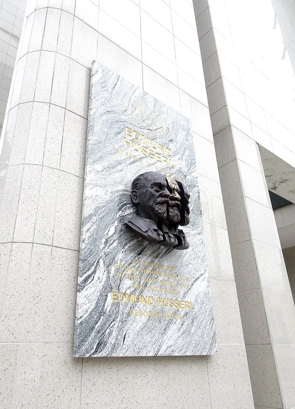 Edmund Husserl - Prostějov, Czechia.