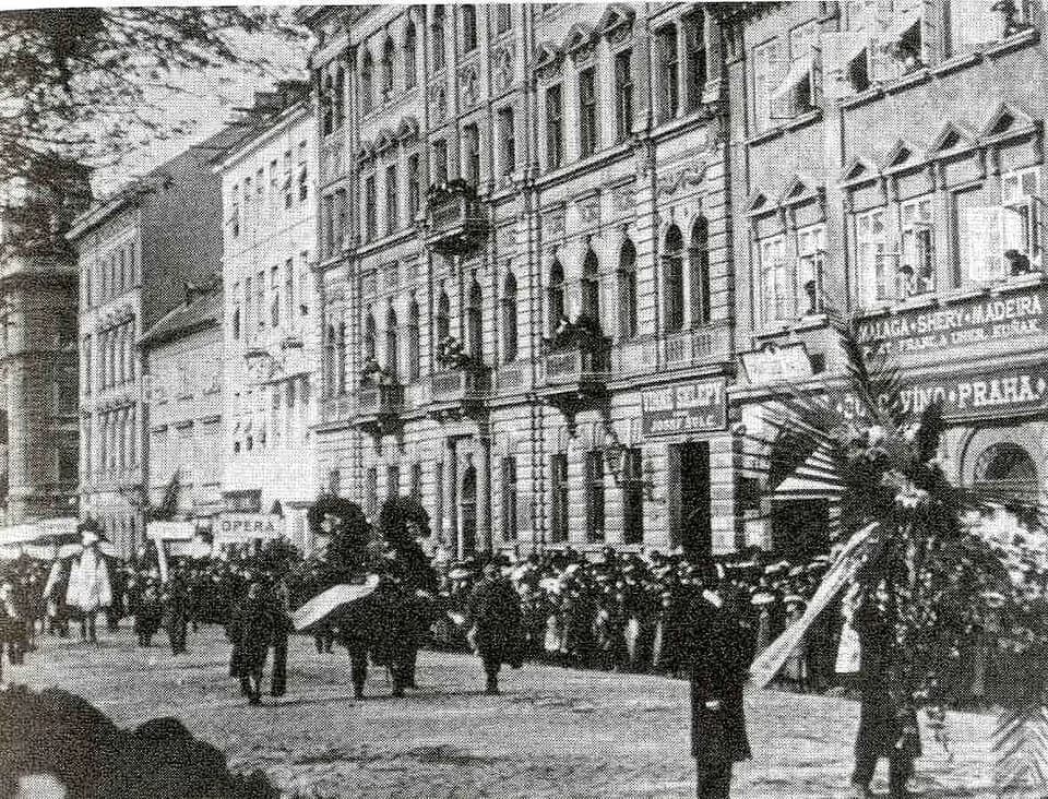 Antonín Dvořák - Dvořák's funeral on 5 May, 1904