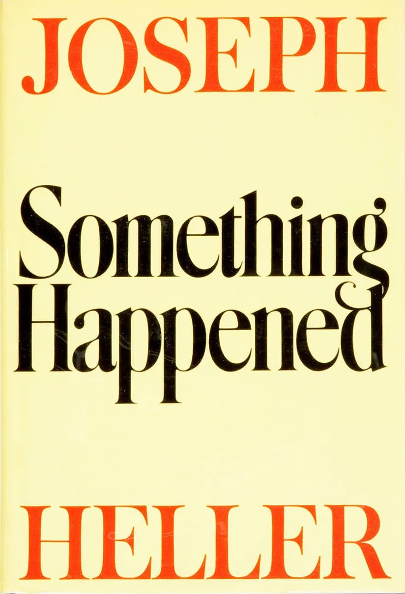 Joseph Heller - Front cover of the first edition of Something Happened by Joseph Heller