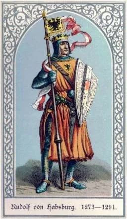 Rudolph I of Germany - Die deutschen Kaiser Rudolf von Habsburg.jpg