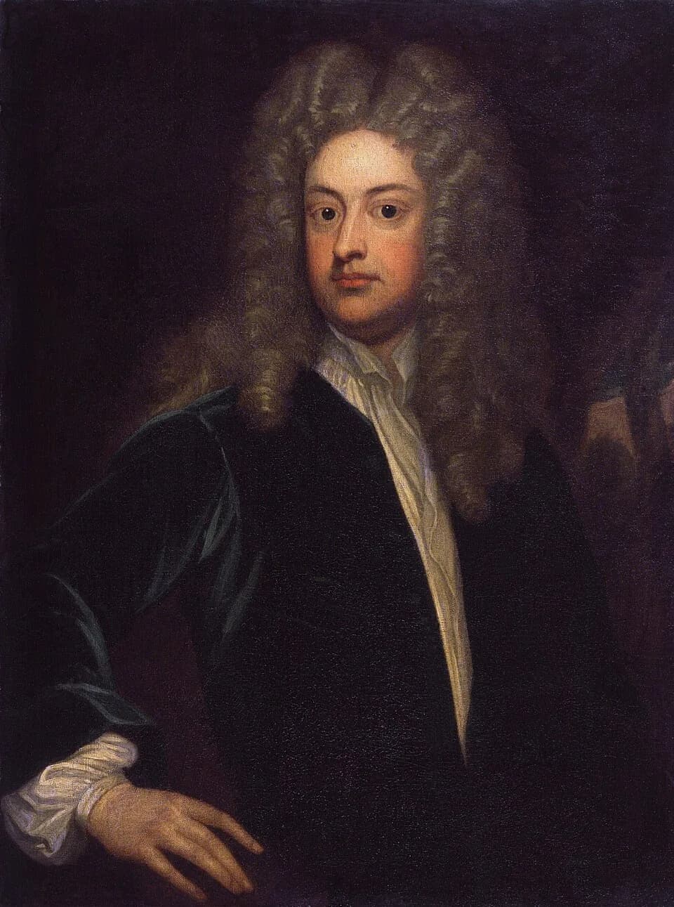 Joseph Addison - Joseph Addison by Sir Godfrey Kneller, Bt.jpg