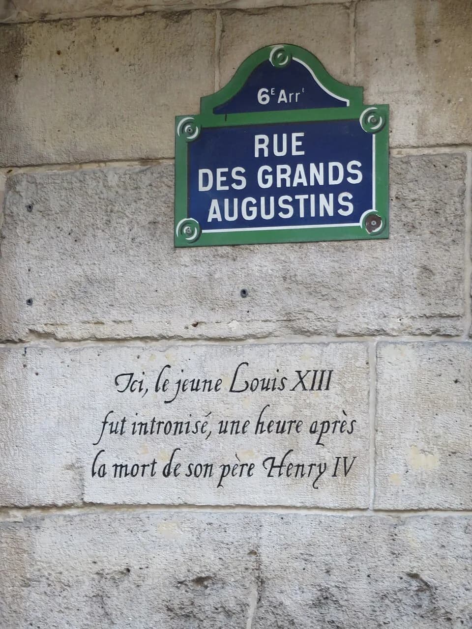 Louis XIII of France - 8 rue des Grands-Augustins