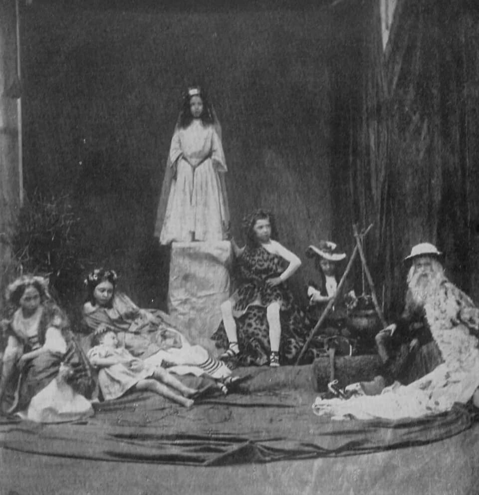 Victoria - Fenton, Roger: Die königlichen Kinder in einem »tableau vivant«