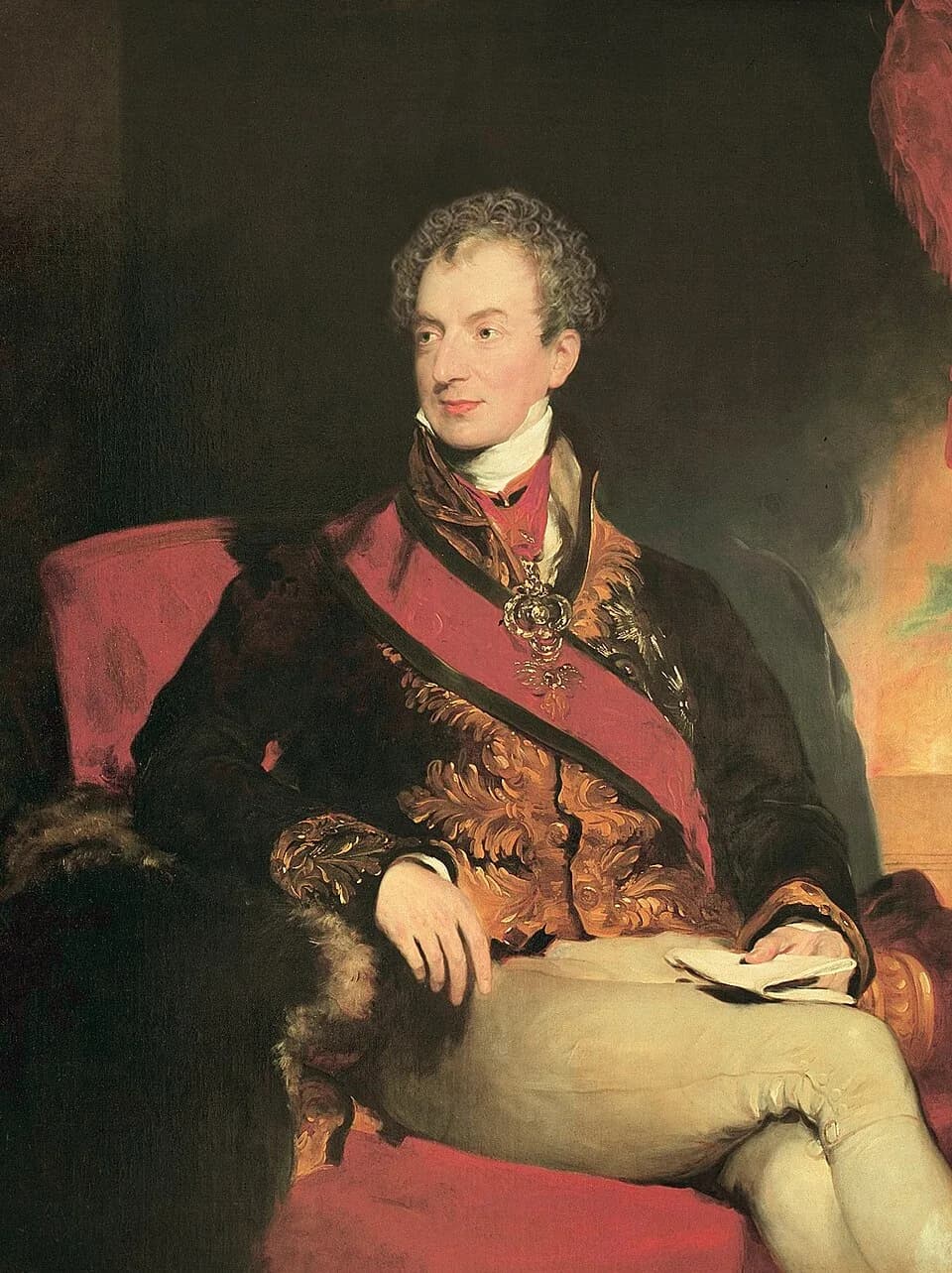 Klemens von Metternich - Klemens Wenzel von Metternich (1773-1859), German-Austrian diplomat, politician and statesman.