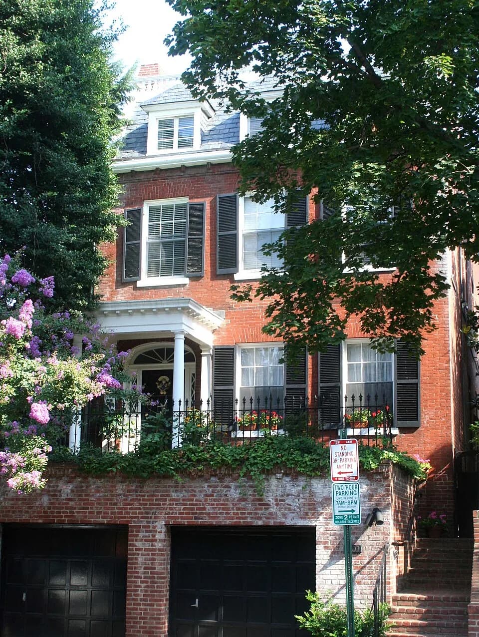 John Foster Dulles - Former home of:
John Foster Dulles (Secretary of State under Eisenhower)
Bert Lance (Director of the Office of Management and Budget under Carter)
Harold Ickes (White House Deputy