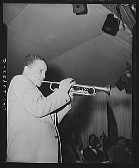 Duke Ellington - Trumpet player (Ray Nance) in Duke Ellington's orchestra at the Hurricane cabaret