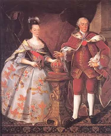 Pedro III of Portugal - MariaIpedroIII.jpg
