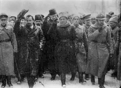 Symon Petliura - A photo of Symon Petlura and Volodymyr Vynnychenko