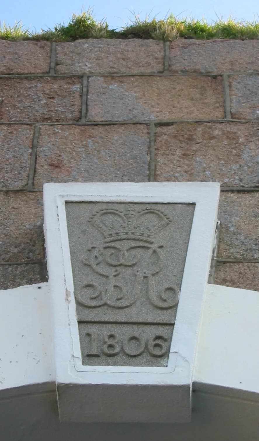 George III of Great Britain - Fort Régent, Saint Hélyi, Jèrri