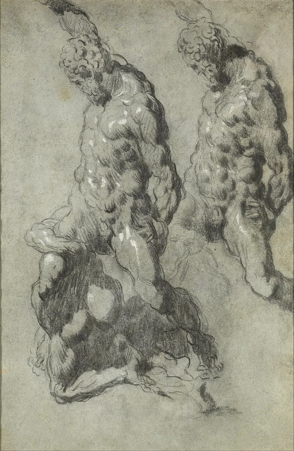 Jacopo Tintoretto - Jacopo Tintoretto - Two Studies of Samson Slaying the Philistines - Google Art Project.jpg