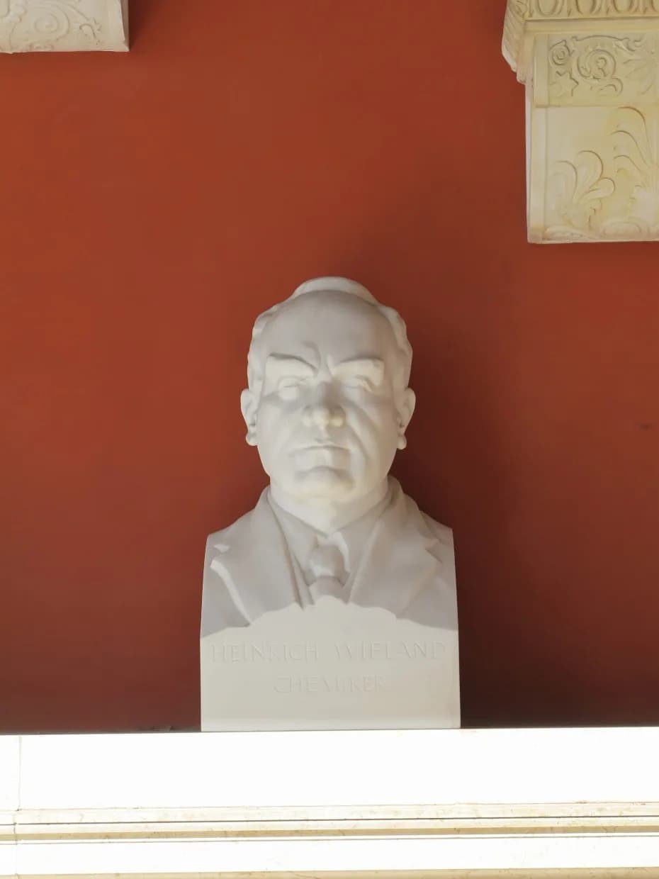 Heinrich Otto Wieland - Munich, Hall of Fame, Bust of "Heinrich Otto Wieland " (Chemist)