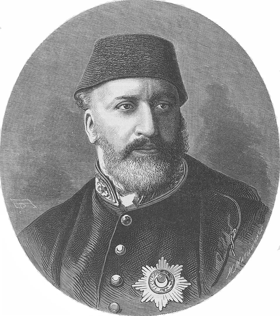Abdülaziz - Portrait of Abdülaziz, Sultan of the Ottoman Empire (1861-1876).