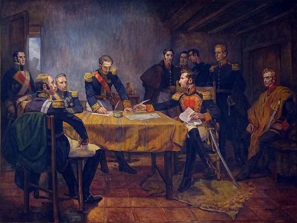 Antonio José de Sucre - Capitulación de Ayacucho1.jpg