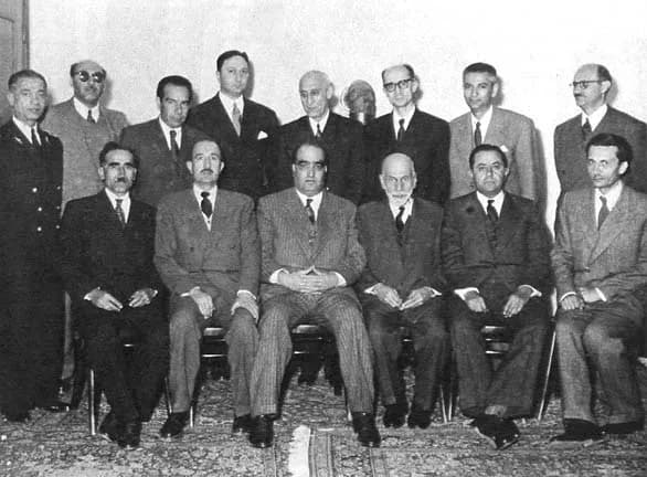 Mohammad Mosaddegh - وزرای کابینه دکتر محمد مصدق