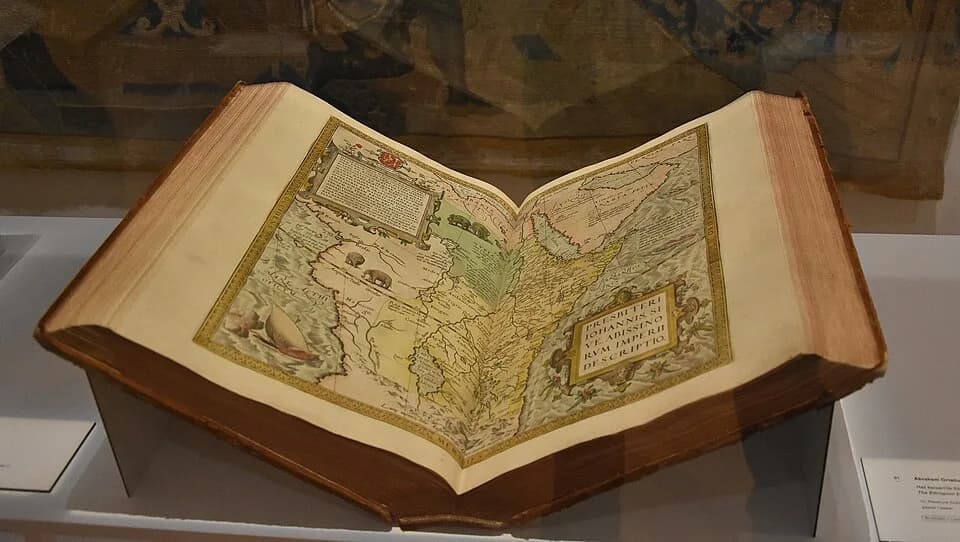Abraham Ortelius - This photo of movable heritage has been taken in the Flemish Region
