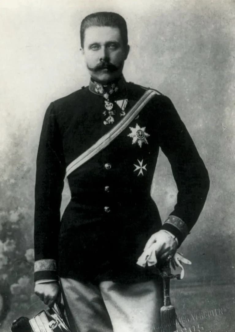 Archduke Franz Ferdinand of Austria - Archduke Franz Ferdinand of Austria wearing the uniform of an oberst (colonel) of an austrian artillery unit