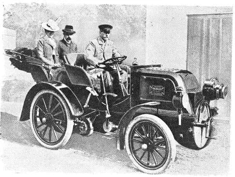 Archduke Franz Ferdinand of Austria - Der österreichische Thronfolger Erzherzog Franz Ferdinand und seine Gemahlin Fürstin Sophie Hohenberg, geführt von Josef Eduard Bierenz auf einem Wiener Neustädte