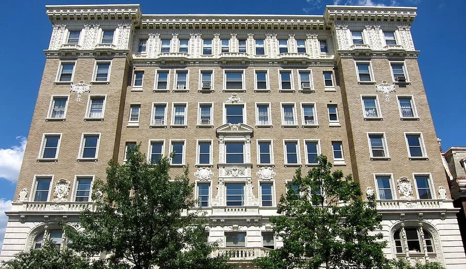 Lena Horne - The 2029 Connecticut Avenue condominium located in the Kalorama Triangle neighborhood of Washington, D.C.  Constructed in 1915–1916, the Beaux-Arts style building was originally known as 