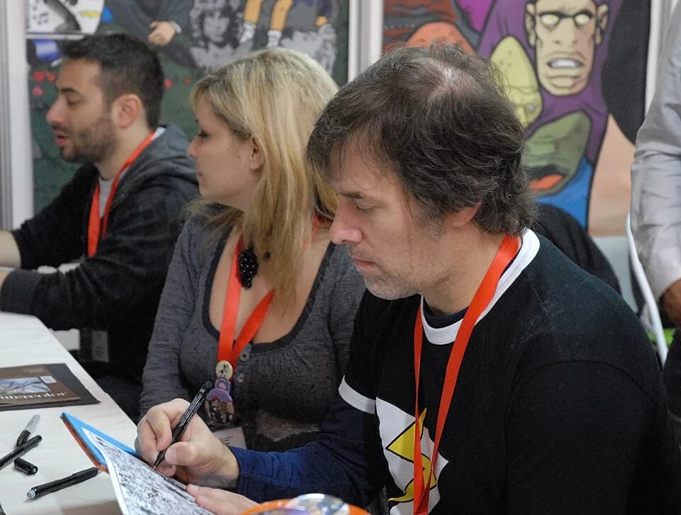 Jim Morrison - Mike Allred  Photo taken during Lucca Comics&amp;Games 2010