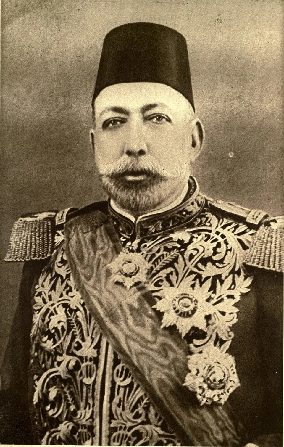 Mehmed V - Photograph of Mehmed V, Sultan of the Ottoman Empire (1909–1918).