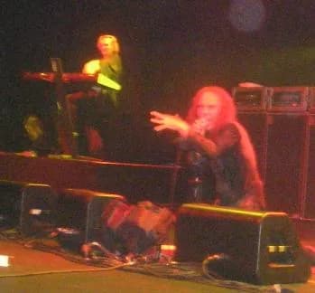 Ronnie James Dio - Foto de Dio se apresentando no Rio de Janeiro, 2006