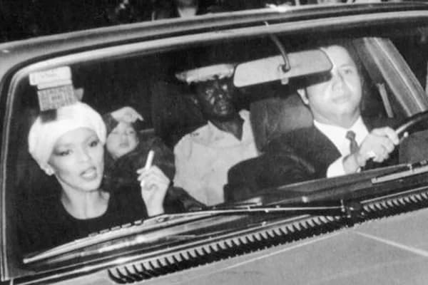 Jean-Claude Duvalier - A photograph showing the now-deceased Jean-Claude Duvalier and his then wife, Michele, fleeing Haiti.