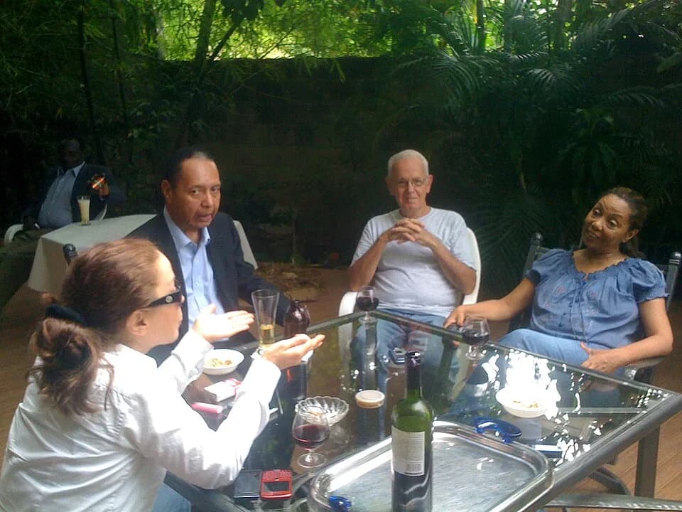Jean-Claude Duvalier - Duvalier visited Carolle Tranchant's home to thank her for assistance at his birthday party