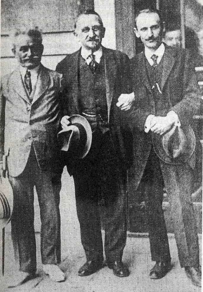 Leoš Janáček - Leoš Janáček, Karel Kovařovic and Jan Kunc in Summer, 1917