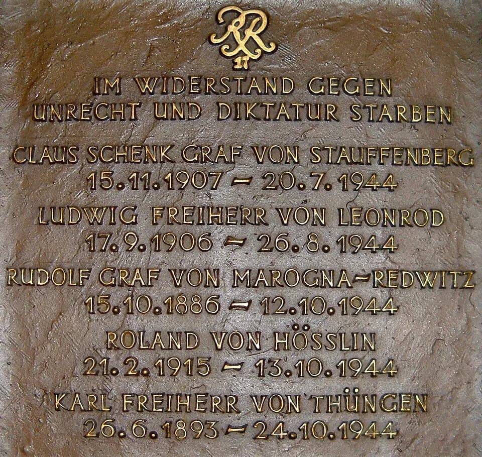 Claus Schenk Graf von Stauffenberg - Bamberg, Dom, Widerstand, 20. Juli 1944