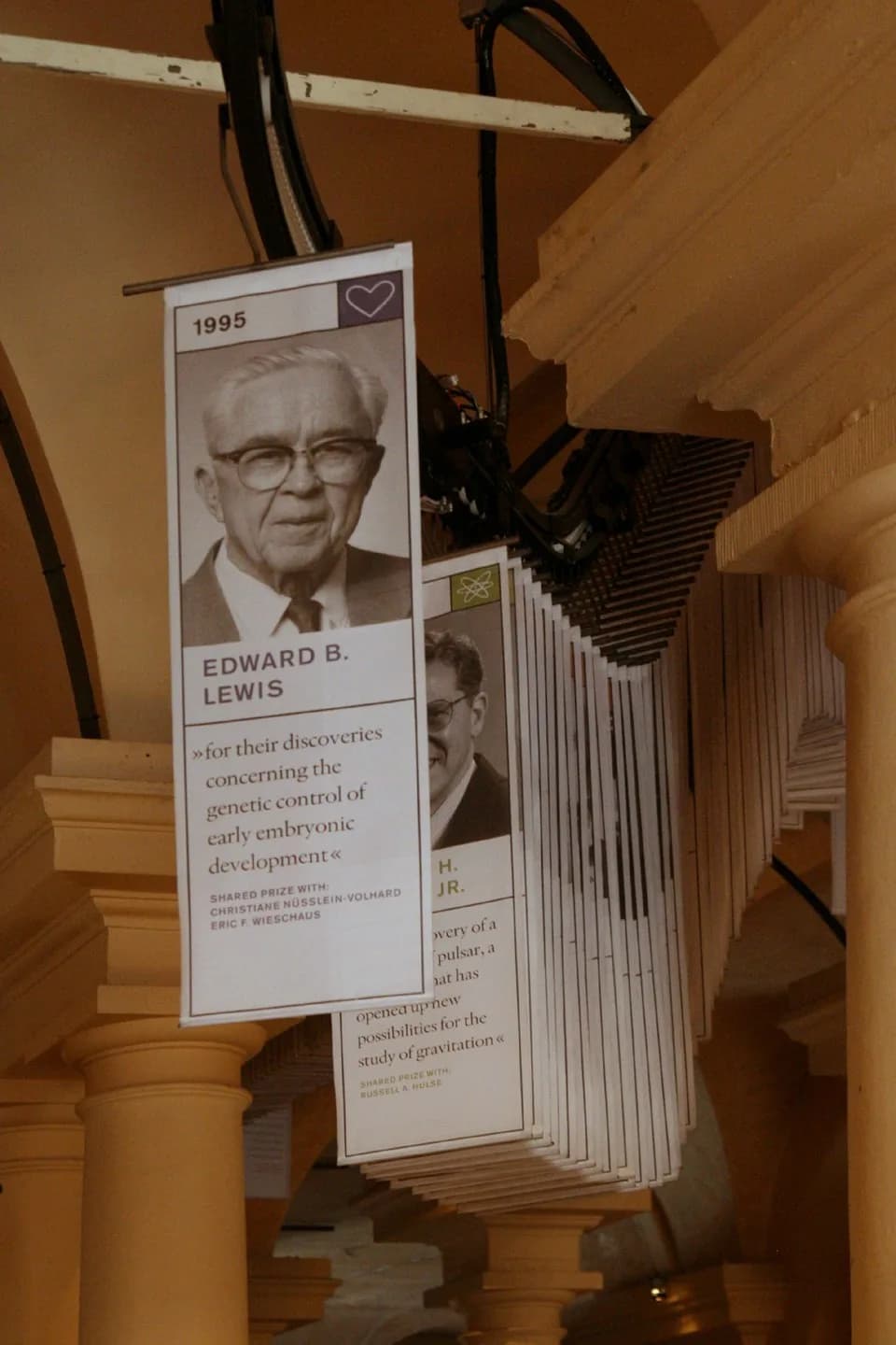 Edward B. Lewis - Interieur Musée Nobel à Stockholm