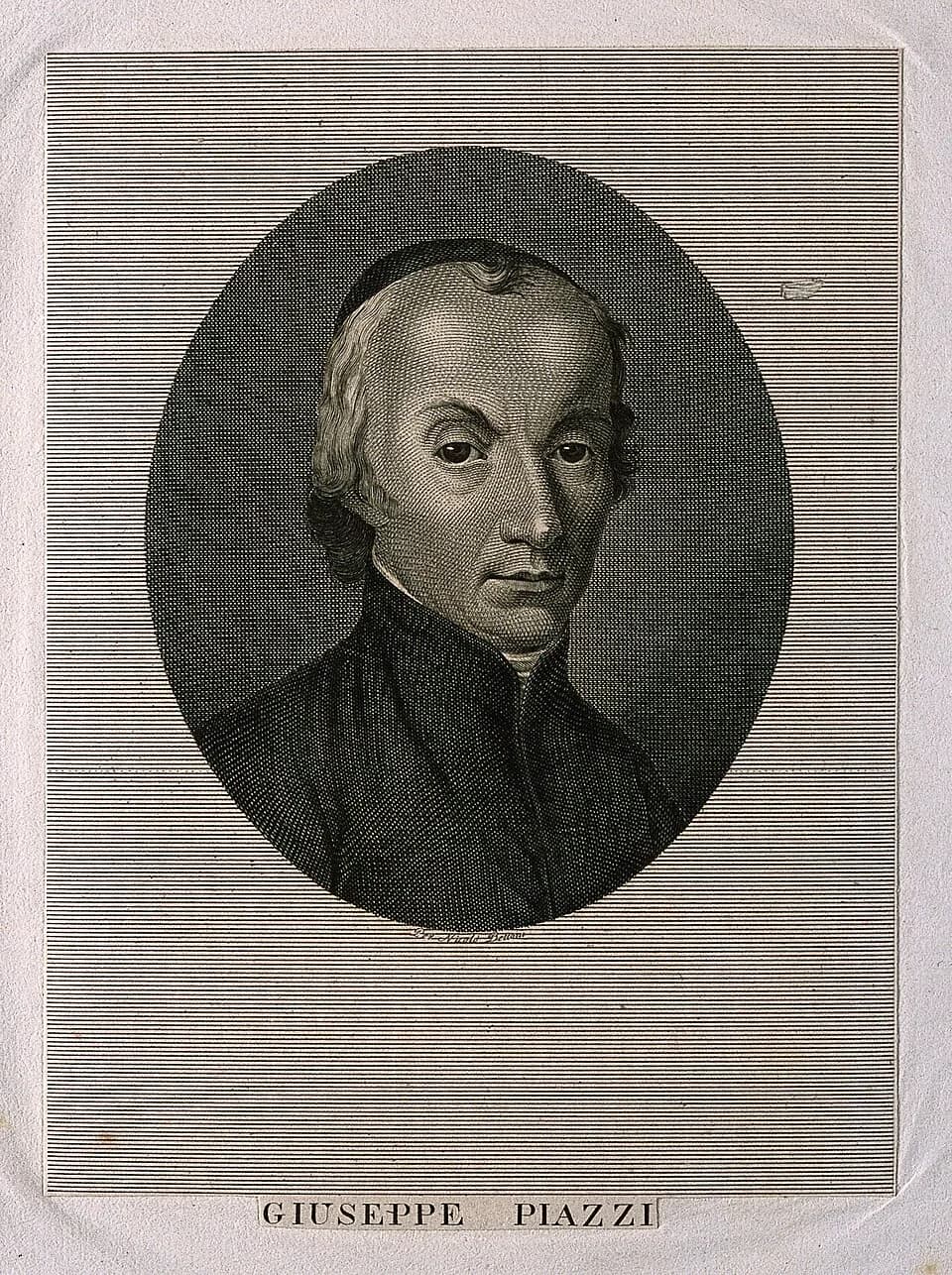 Giuseppe Piazzi - Giuseppe Piazzi. Line engraving by N. Bettoni.

Iconographic Collections
Keywords: portrait prints; engravings; Giuseppe Piazzi