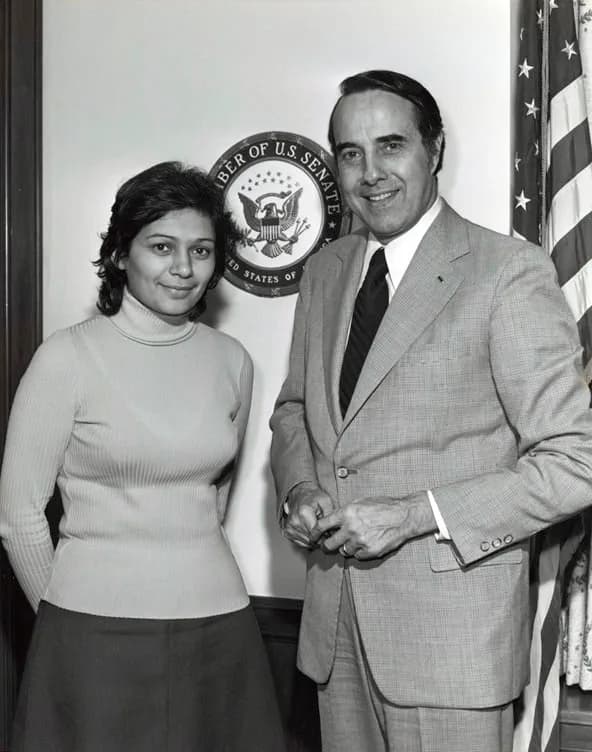 Bob Dole - Photographer:   unknown
Date:  undated (before 1990)
Medium:   black and white photograph
Repository: American Jewish Historical Society
Parent Collection:  National Conference on Soviet Je