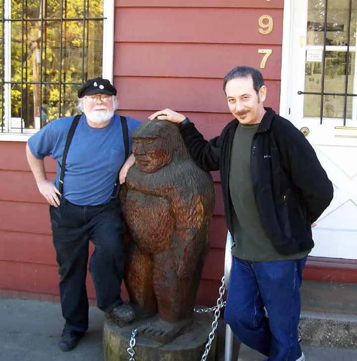 Paul Reubens - Michael Rugg, curator of the Bigfoot Discovery Museum, and American actor Paul Reubens