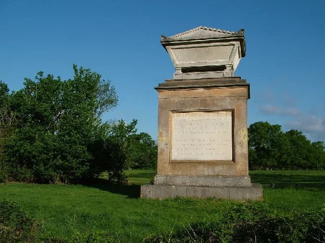 Thomas Gray - Memorial of Thomas Gray. The memorial of Thomas Gray - erected in 1788.
