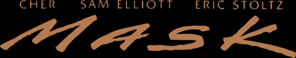 Peter Bogdanovich - Logotipo de la película Mask de 1985.
