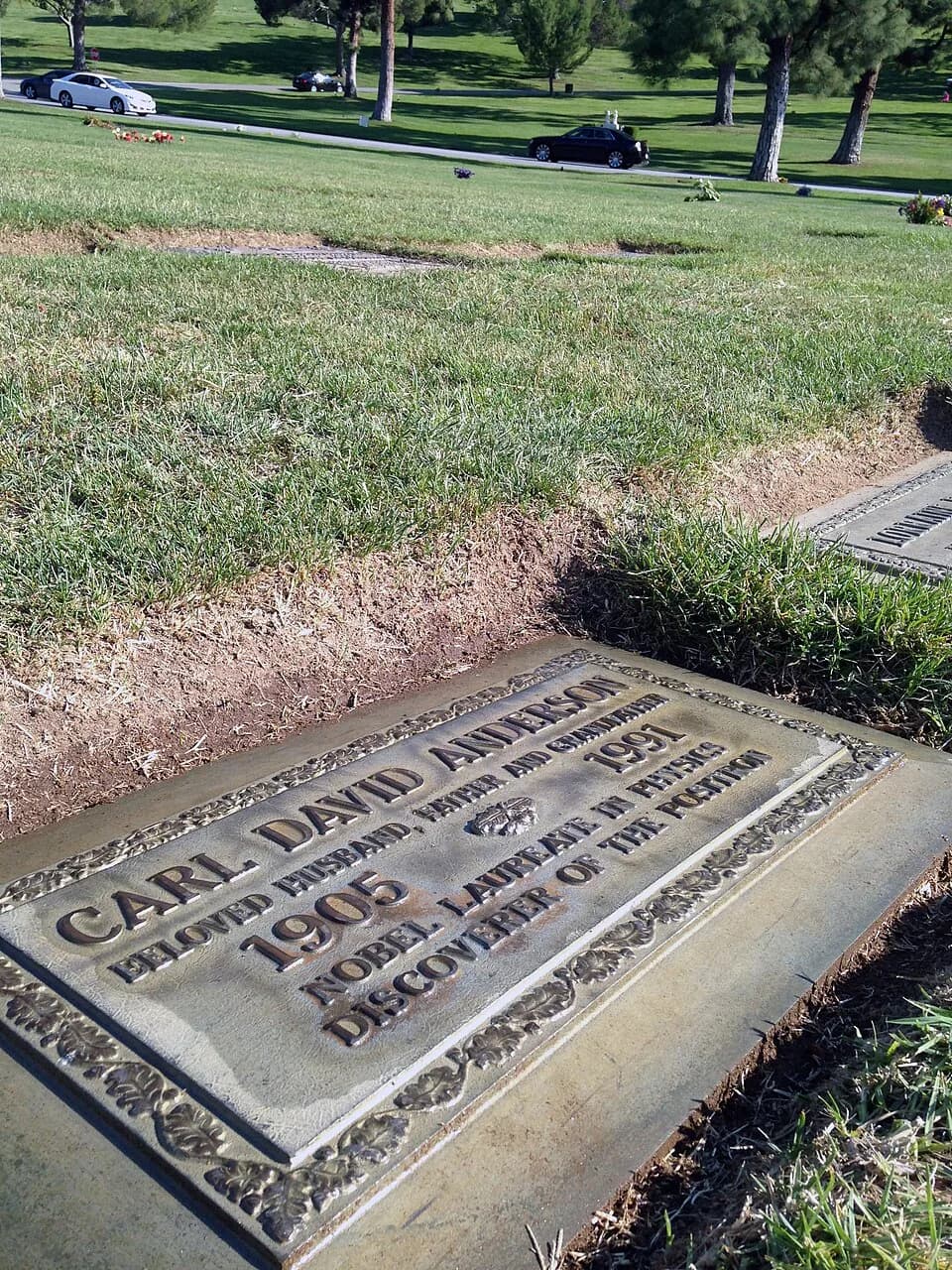 Carl David Anderson - Anderson's resting place. LA, CA.