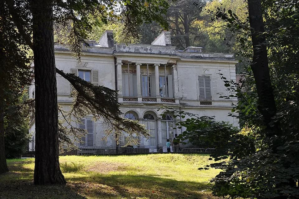 Ivan Turgenev - Pauline Viardot's Manor House at Bougival, Yvelines in France