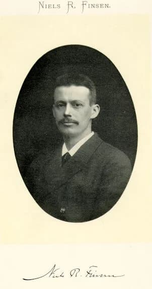 Niels Ryberg Finsen - Picture of: Niels Ryberg Finsen
