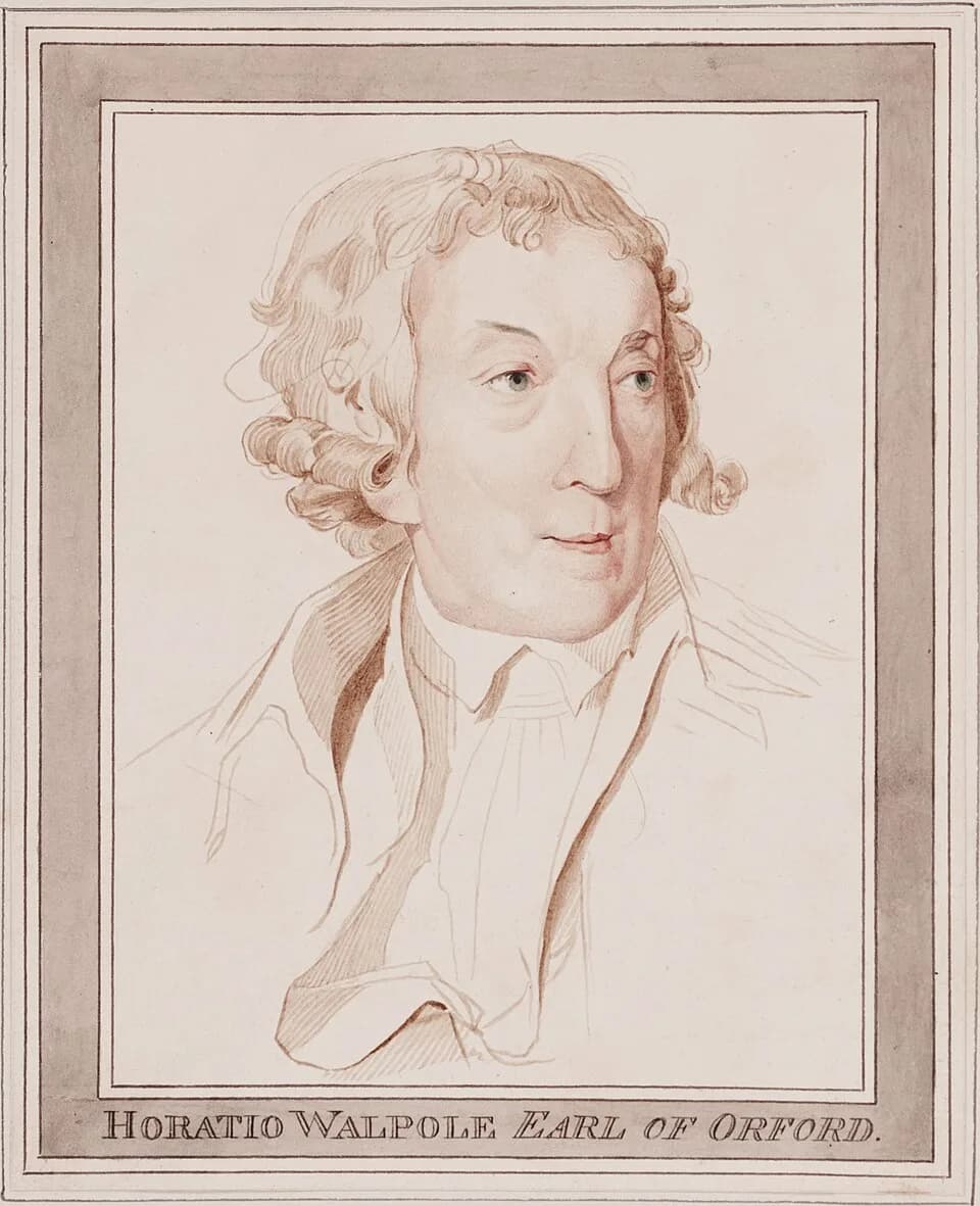 Horace Walpole - Portrait of Horace Walpole