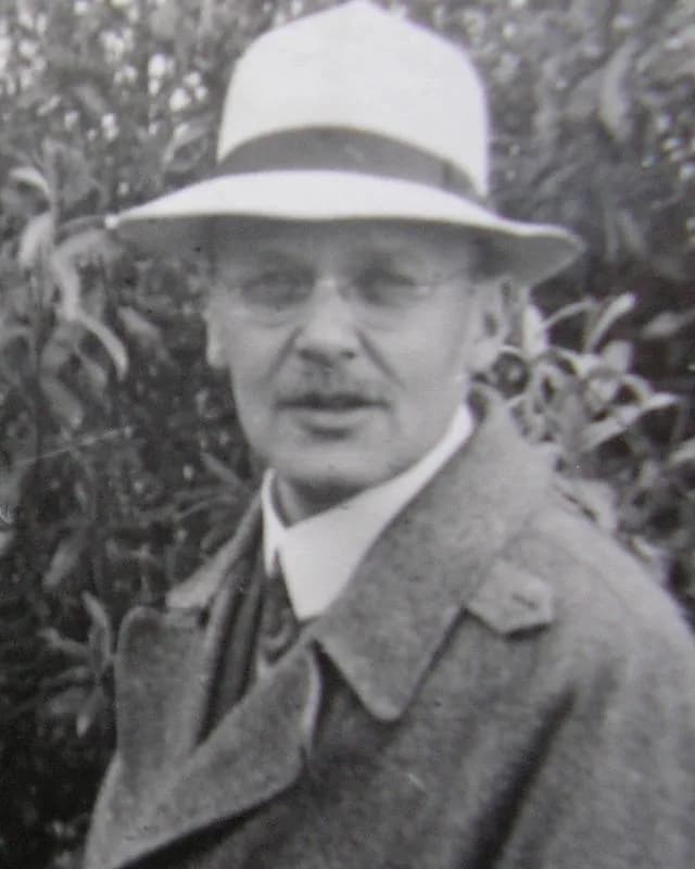 Hans Geiger - Physicist Hans Geiger, 1928