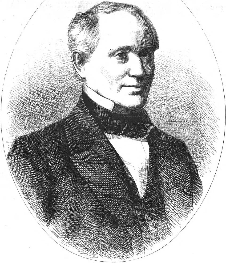 Franz Bopp - Franz Bopp, deutscher Sprachwissenschaftler, 1866.