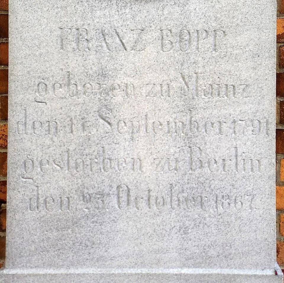 Franz Bopp - Ehrengrab Bergmannstr 39 (Kreuz) Franz Bopp3.jpg