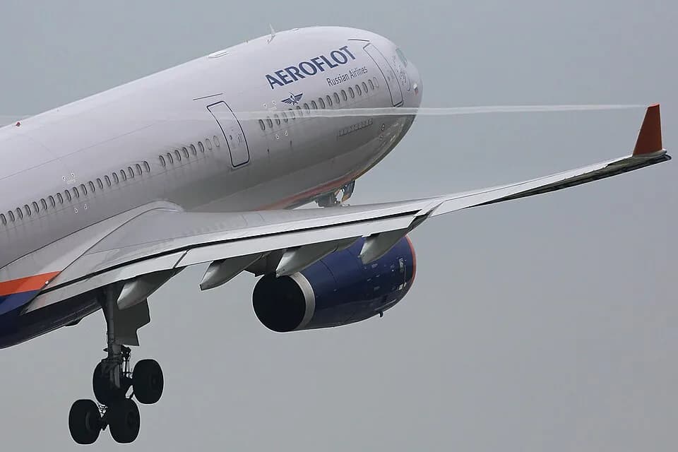 Ilya Mikhailovich Frank - Airbus A330-300 of Aeroflot at Vladivostok Airport